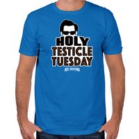 Load image into Gallery viewer, Holy Testicle Tuesday Fitted T-Shirt
