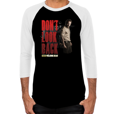 Rick Don't Look Back Men's Baseball T-Shirt