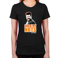 Load image into Gallery viewer, Suck My Nuts Women&#39;s T-Shirt
