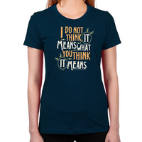 Load image into Gallery viewer, It Means Women's Fitted T-Shirt
