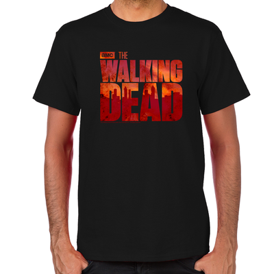 The Walking Dead Blood Logo Men's T-Shirt