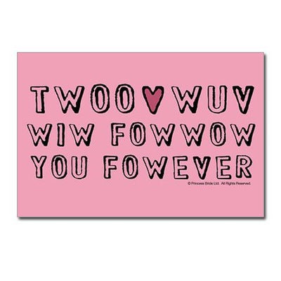 Twoo Wuv Postcards (package Of 10)