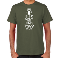 Load image into Gallery viewer, Keep Calm and Find Twoo Wuv Men&#39;s T-Shirt
