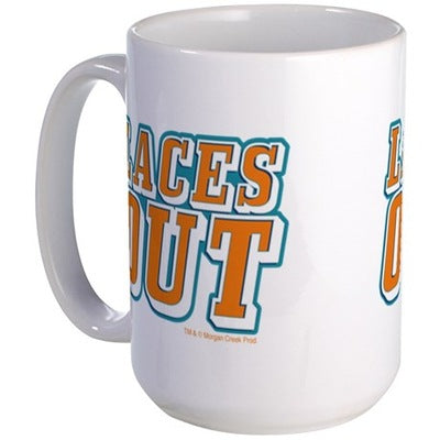 Ace Ventura Laces Out Large Mug