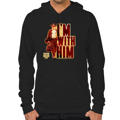 Walking Dead Rick Grimes I'm With Him Hoodie