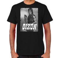 Load image into Gallery viewer, Daryl Silver Portrait Men&#39;s T-Shirt
