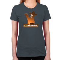 Load image into Gallery viewer, Rick Grimes Sheriff Women&#39;s Fitted T-Shirt
