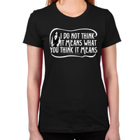 Load image into Gallery viewer, Inigo I Do Not Think It Means Women's T-Shirt

