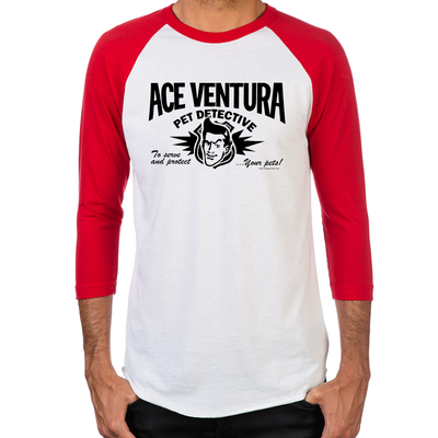 Ace Ventura Pet Detective Men's Baseball T-Shirt
