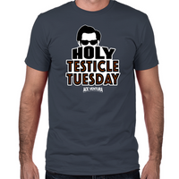 Load image into Gallery viewer, Holy Testicle Tuesday Fitted T-Shirt
