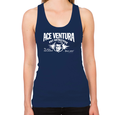 Ace Ventura Pet Detective Women's Racerback Tank