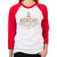 Load image into Gallery viewer, Mawidge Wedding Unisex Baseball T-Shirt

