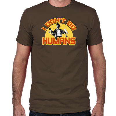 Ace Ventura I Don't Do Humans Fitted T-Shirt