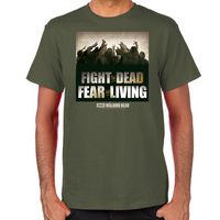 Load image into Gallery viewer, Fight the Dead, Fear the Living T-Shirt
