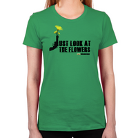 Load image into Gallery viewer, Just Look At The Flowers Women&#39;s T-Shirts
