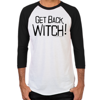Load image into Gallery viewer, Get Back Witch Men's Baseball T-Shirt
