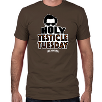 Load image into Gallery viewer, Holy Testicle Tuesday Fitted T-Shirt
