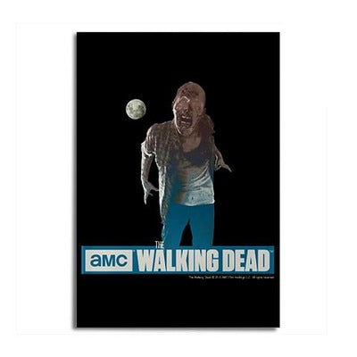 Walking Dead Full Moon Zombie Magnet
