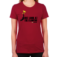 Load image into Gallery viewer, Just Look At The Flowers Women&#39;s T-Shirts
