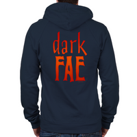 Load image into Gallery viewer, Lost Girl Dark Fae Zip Hoodie
