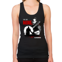 Load image into Gallery viewer, Negan You Are Mine Women&#39;s Racerback Tank
