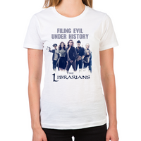 Load image into Gallery viewer, Filing Evil Under History Women's T-Shirt
