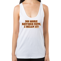 Load image into Gallery viewer, No More Rhymes Women&#39;s Racerback Tank
