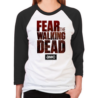 Load image into Gallery viewer, Fear The Walking Dead Women's Baseball T-Shirt
