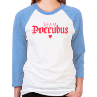 Load image into Gallery viewer, Lost Girl Team Doccubus Unisex Baseball T-Shirt
