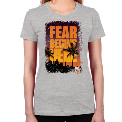 FTWD Fear Begins Here Women's T-Shirt