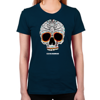 Load image into Gallery viewer, Day of the Dead Skull Women's T-Shirt
