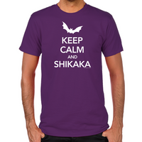 Load image into Gallery viewer, Keep Calm and Shikaka Fitted T-Shirt
