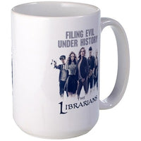 Load image into Gallery viewer, Filing Evil Under History Large Mug
