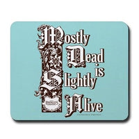 Load image into Gallery viewer, Mostly Dead Mousepad
