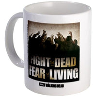 Load image into Gallery viewer, Fight the Dead, Fear the Living Mug
