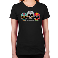 Load image into Gallery viewer, Three Skulls Women's T-Shirt
