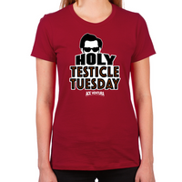 Load image into Gallery viewer, Holy Testicle Tuesday Women's T-Shirt
