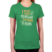 Load image into Gallery viewer, It Means Women's Fitted T-Shirt
