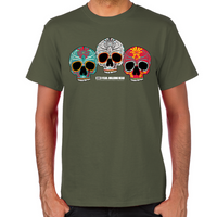 Load image into Gallery viewer, Three Skulls T-Shirt
