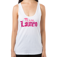 Load image into Gallery viewer, Lost Girl Team Lauren Racerback Tank
