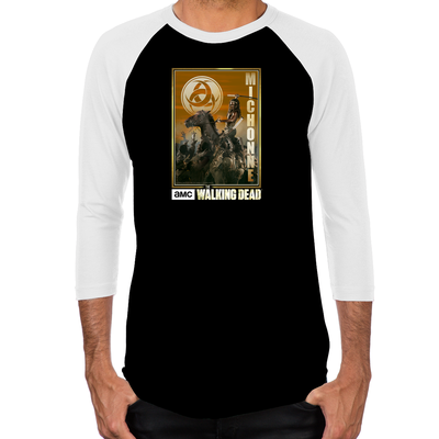 Michonne Zombie Slayer Men's Baseball T-Shirt