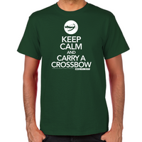 Load image into Gallery viewer, Keep Calm Carry a Crossbow T-Shirt
