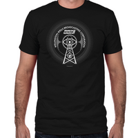 Load image into Gallery viewer, Wellington Wells Broadcasting Men's Fitted-T-Shirt
