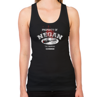 Load image into Gallery viewer, Property of Negan Women&#39;s Racerback Tank
