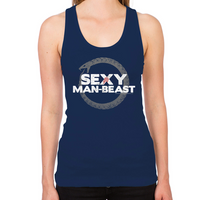 Load image into Gallery viewer, Sexy Man Beast Women&#39;s Racerback Tank
