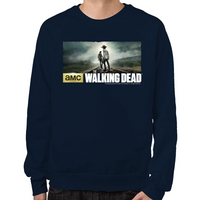 Load image into Gallery viewer, Carl and Rick Grimes Don&#39;t Look Back Sweatshirt
