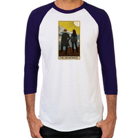 Load image into Gallery viewer, Lost Girl Wanderer Tarot Men's Baseball T-Shirt
