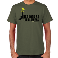 Load image into Gallery viewer, Just Look At The Flowers T-Shirt
