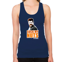 Load image into Gallery viewer, Suck My Nuts Women&#39;s Racerback Tank
