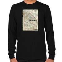 Load image into Gallery viewer, Terminus Map Long Sleeve T-Shirt
